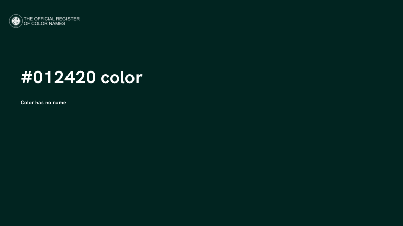 #012420 color image