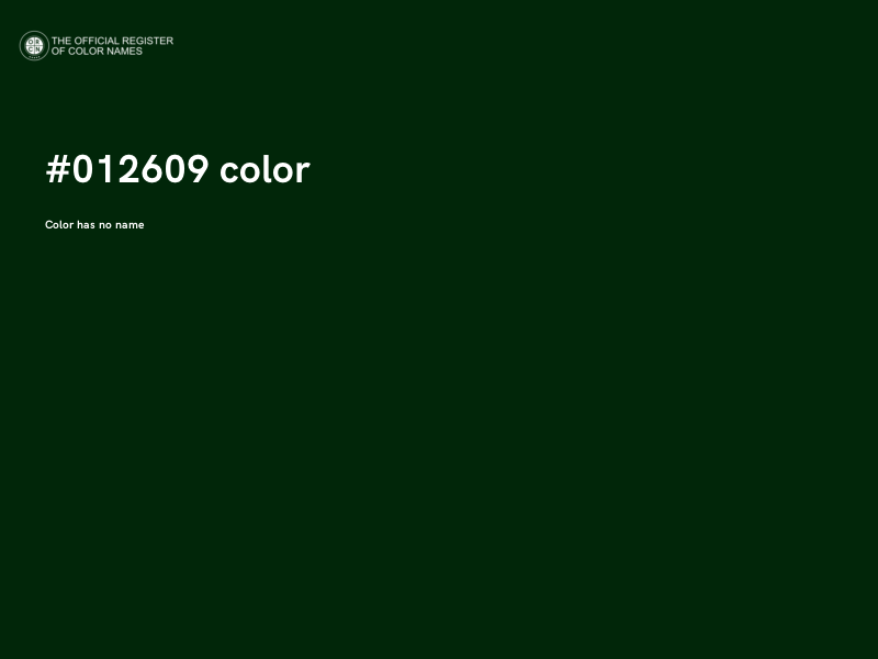 #012609 color image