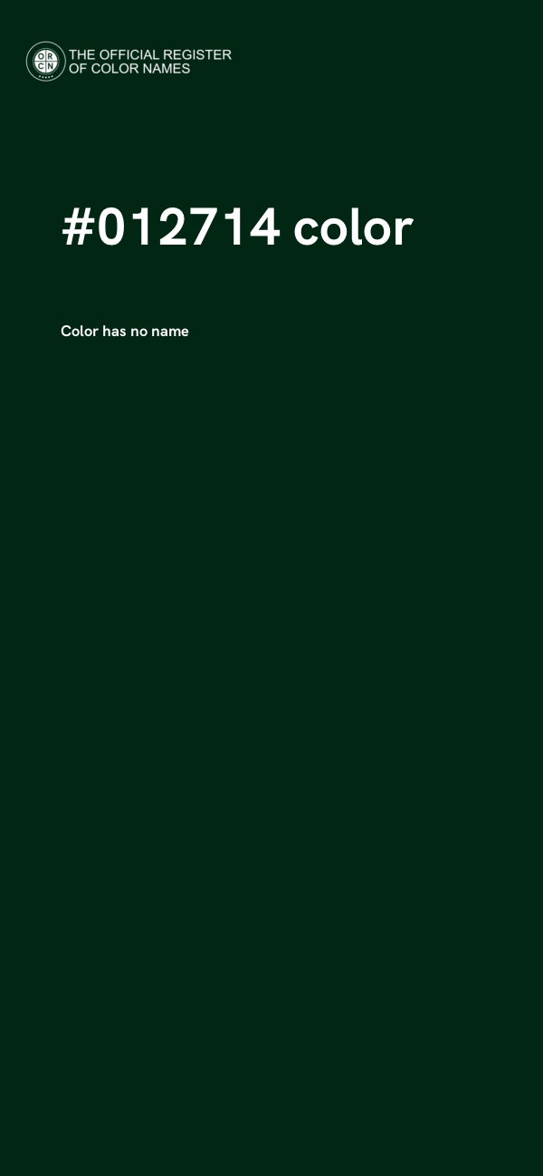 #012714 color image