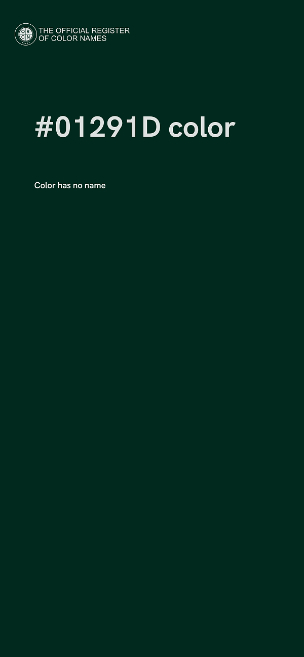 #01291D color image