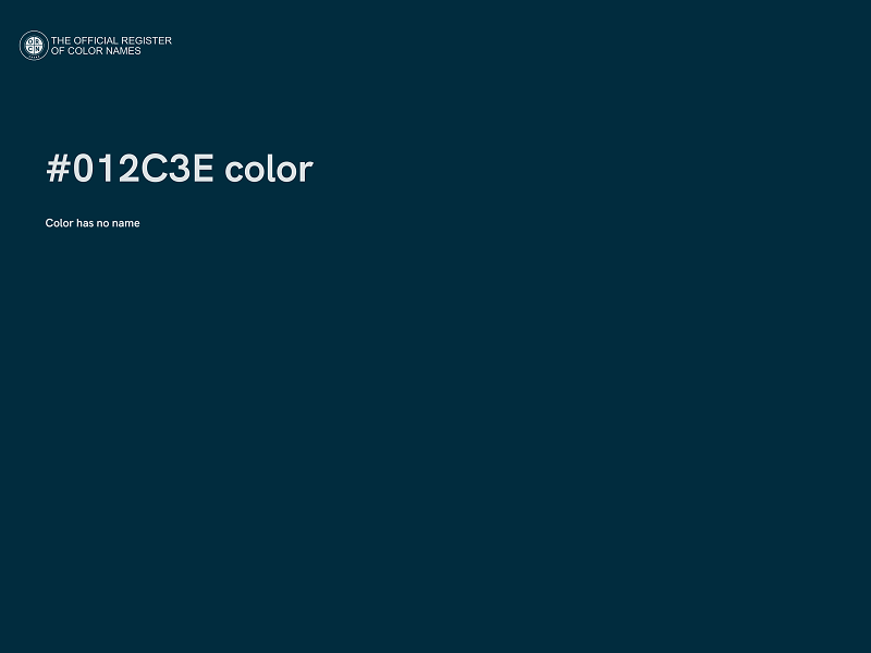 #012C3E color image