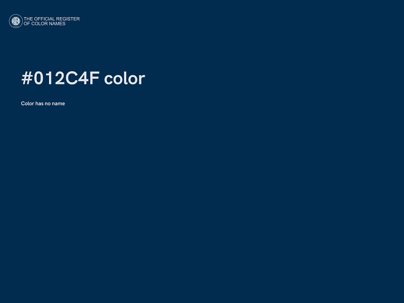 #012C4F color image