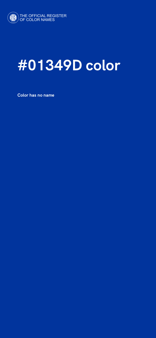 #01349D color image