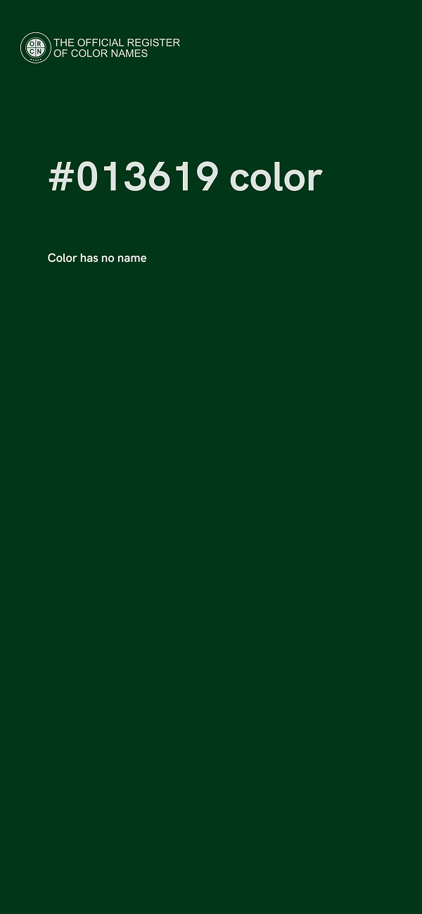 #013619 color image