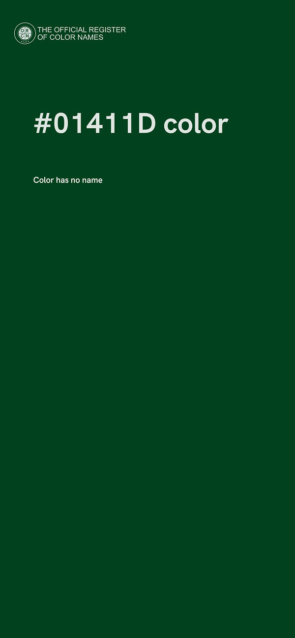 #01411D color image