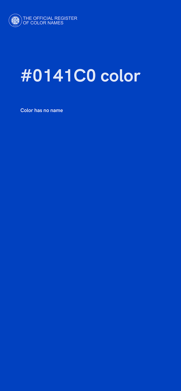 #0141C0 color image