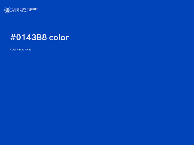 #0143B8 color image