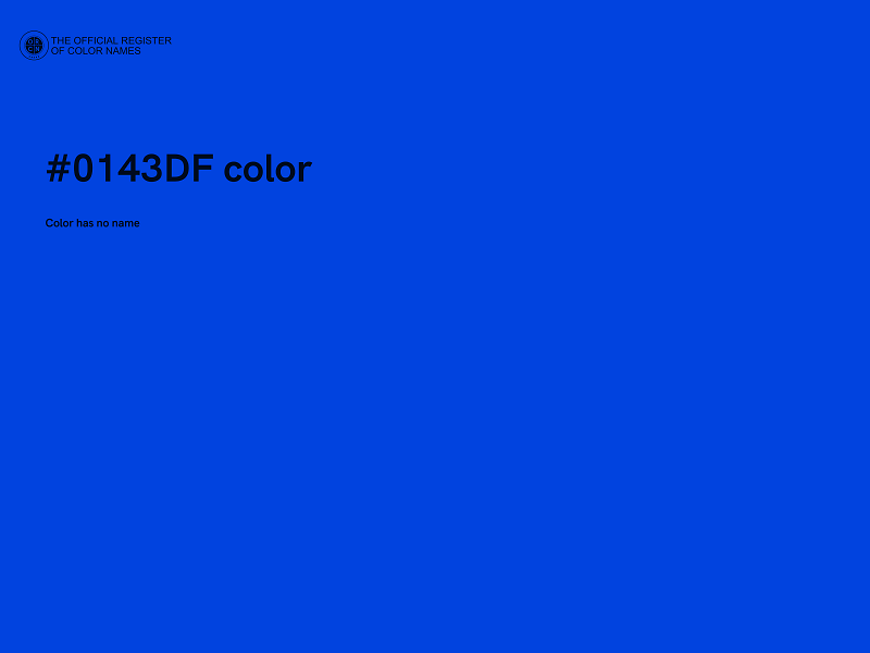 #0143DF color image