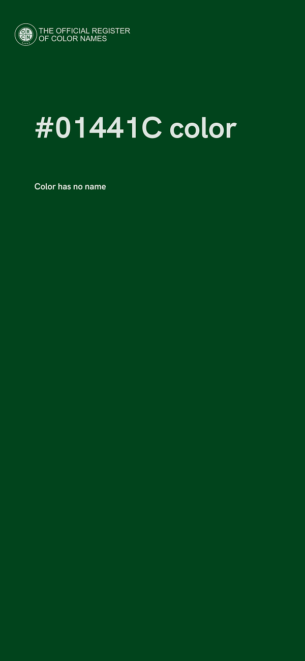 #01441C color image