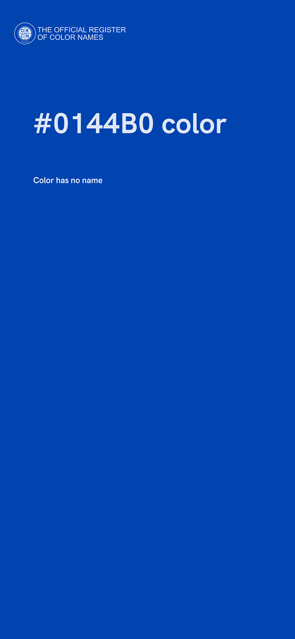 #0144B0 color image