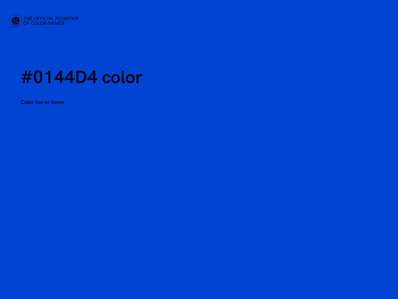 #0144D4 color image