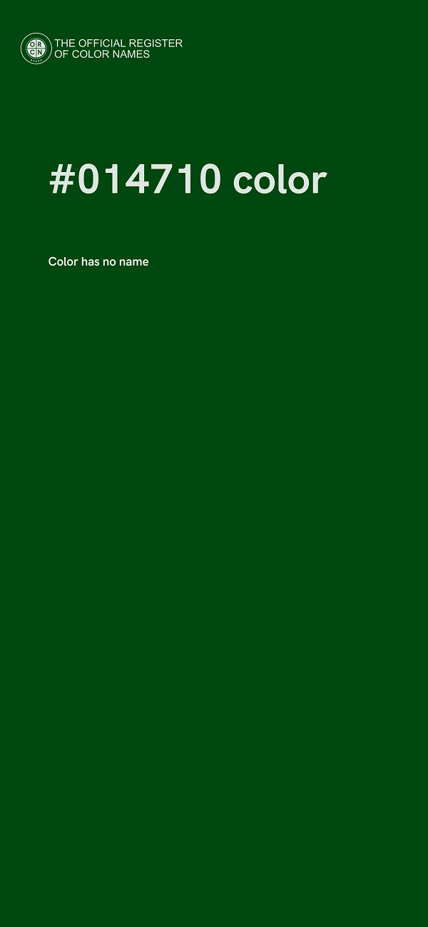 #014710 color image