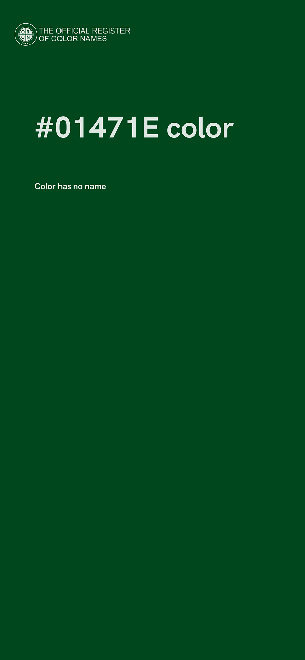 #01471E color image