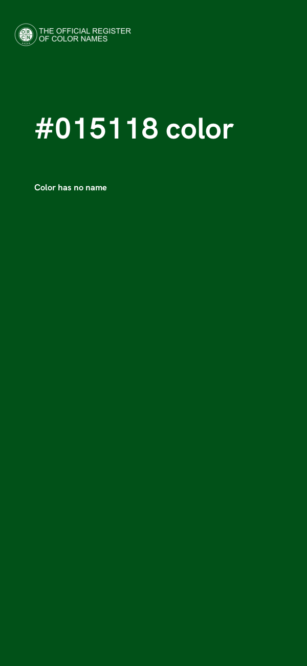 #015118 color image