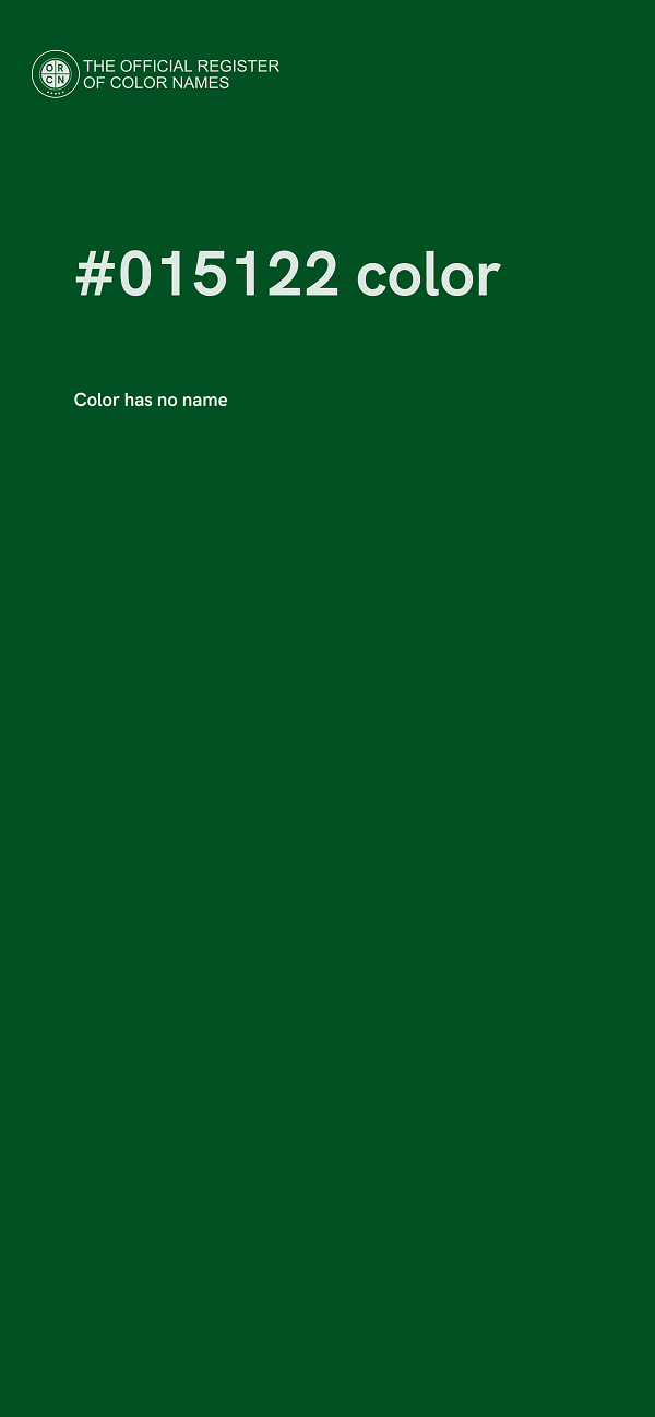 #015122 color image