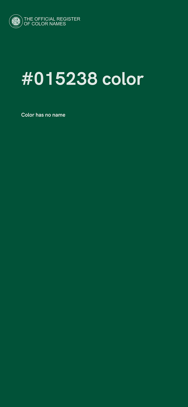 #015238 color image