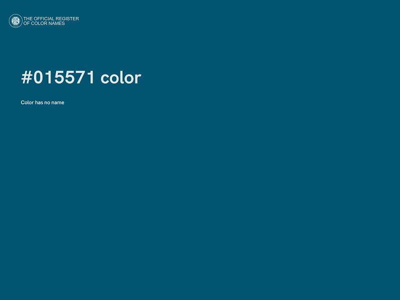 #015571 color image