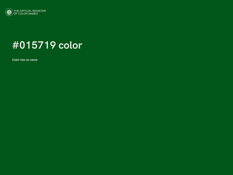 #015719 color image