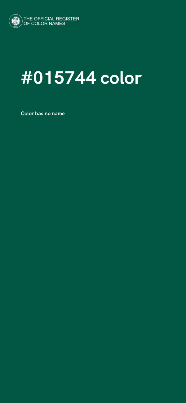 #015744 color image