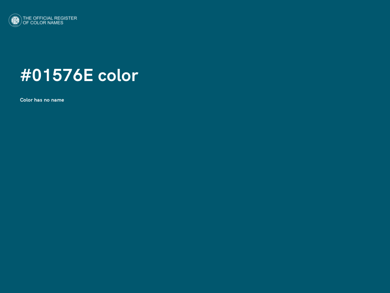 #01576E color image