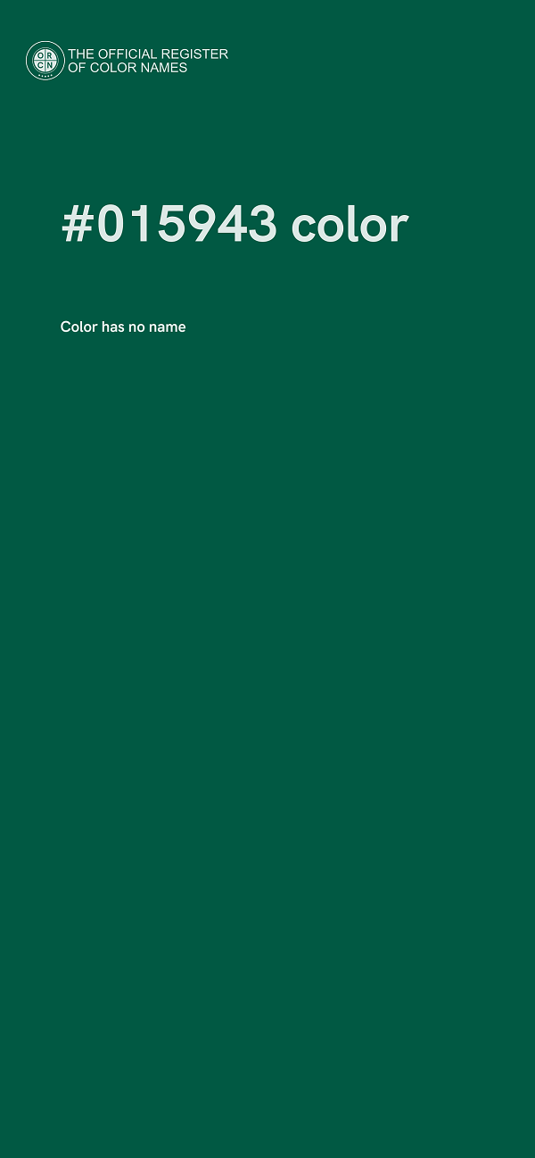 #015943 color image