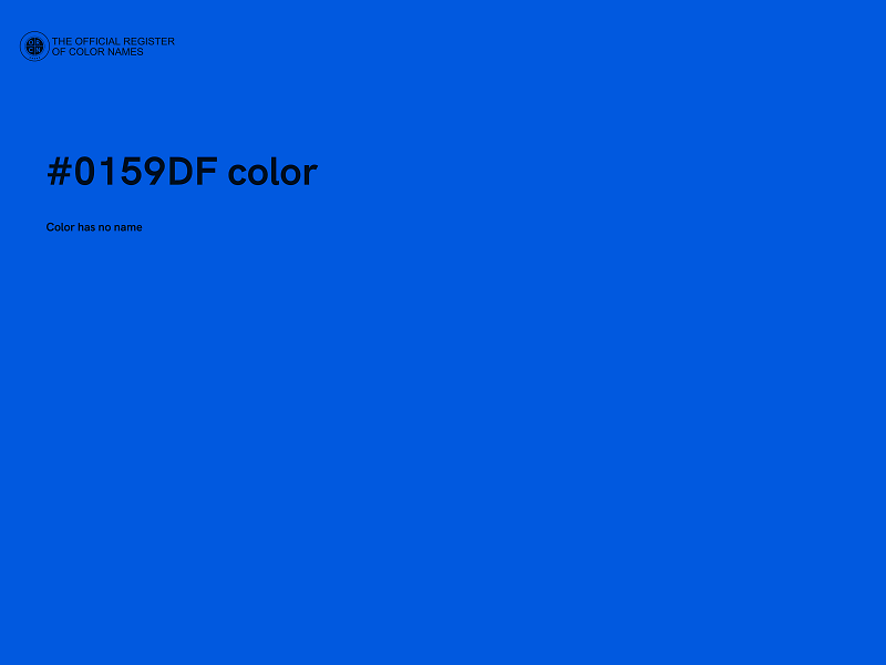 #0159DF color image