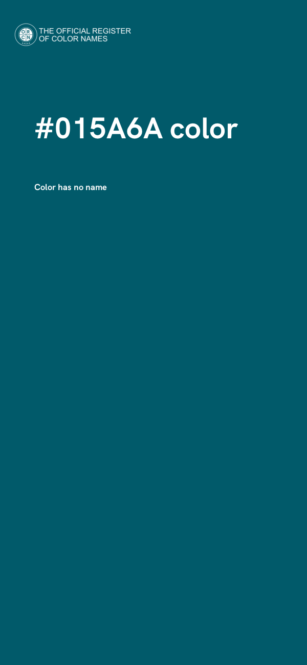 #015A6A color image