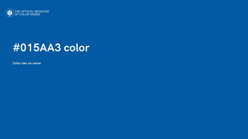 #015AA3 color image