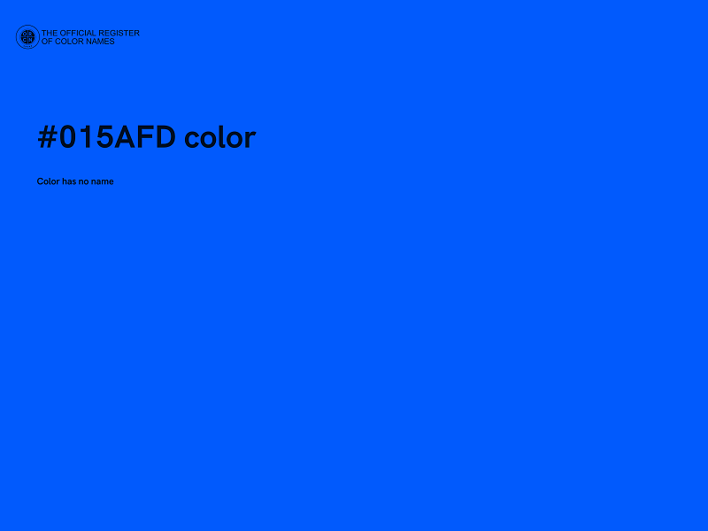#015AFD color image