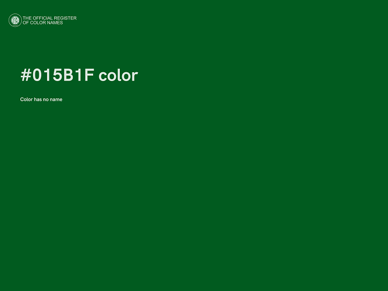 #015B1F color image