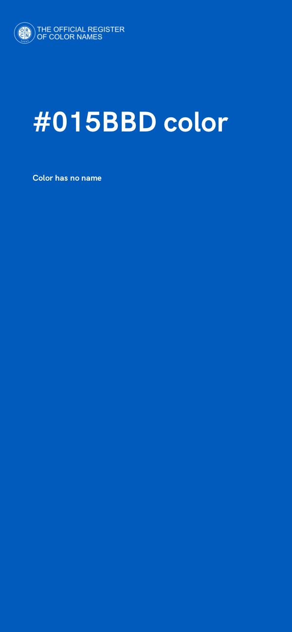 #015BBD color image