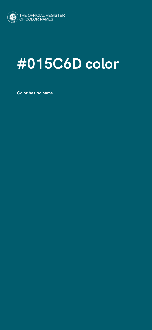 #015C6D color image