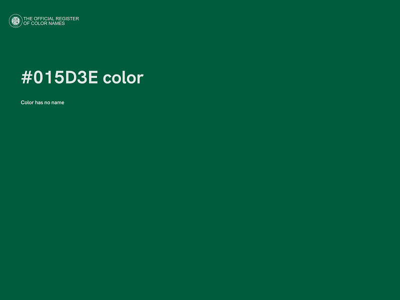 #015D3E color image