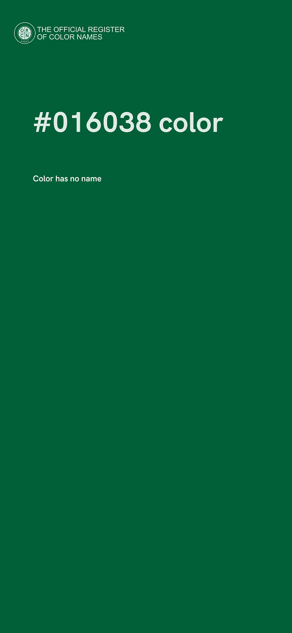 #016038 color image