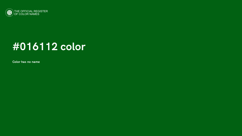 #016112 color image