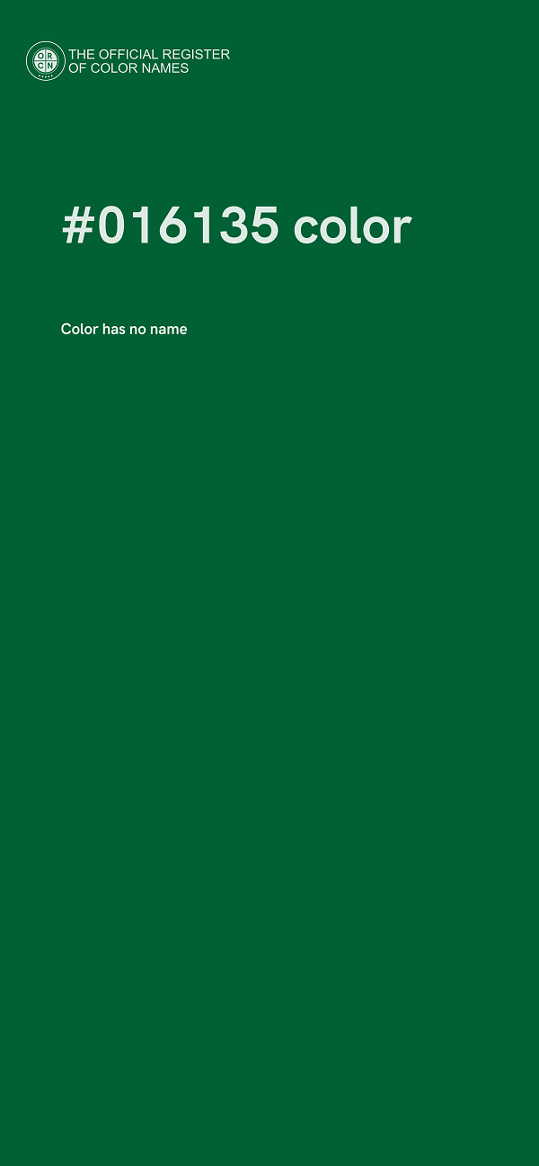 #016135 color image