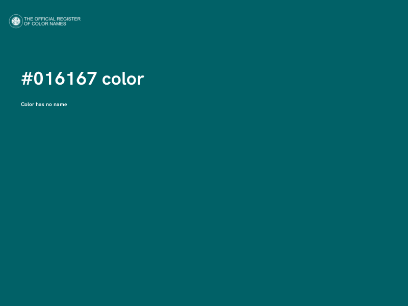 #016167 color image