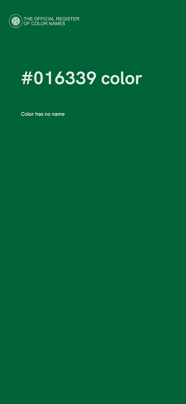 #016339 color image