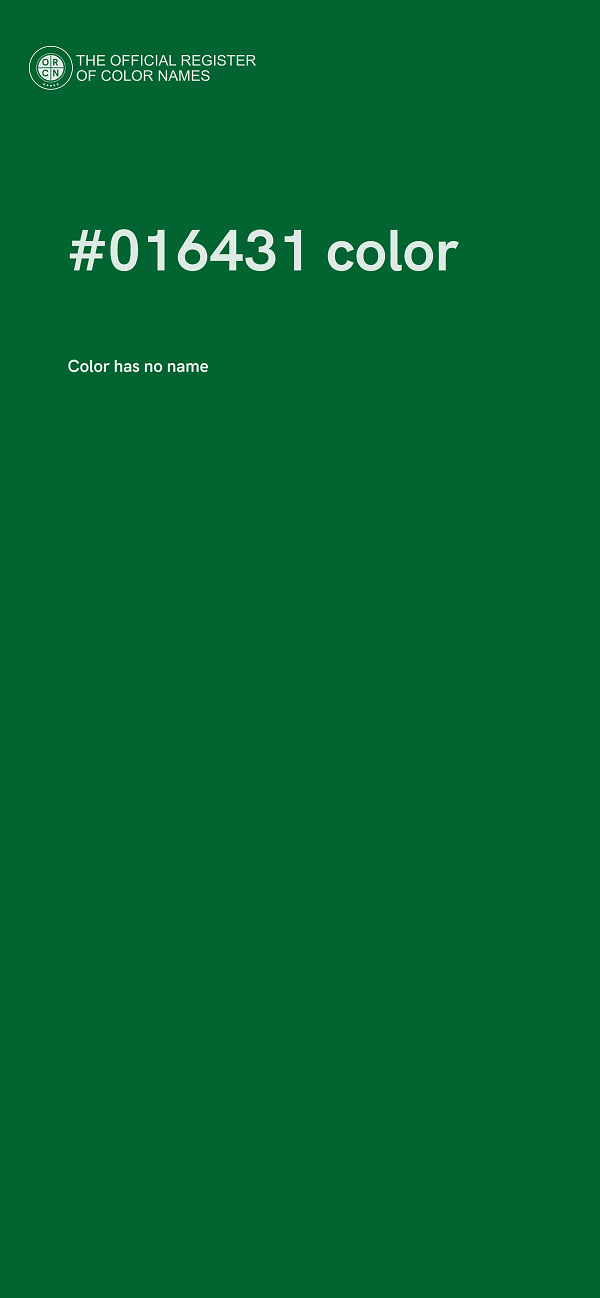 #016431 color image