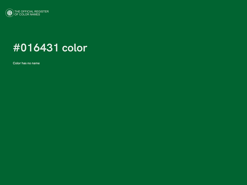#016431 color image
