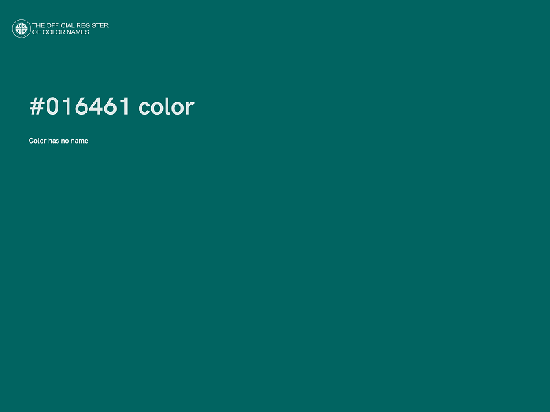 #016461 color image