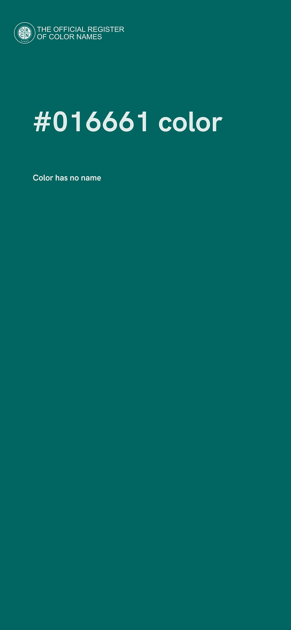 #016661 color image