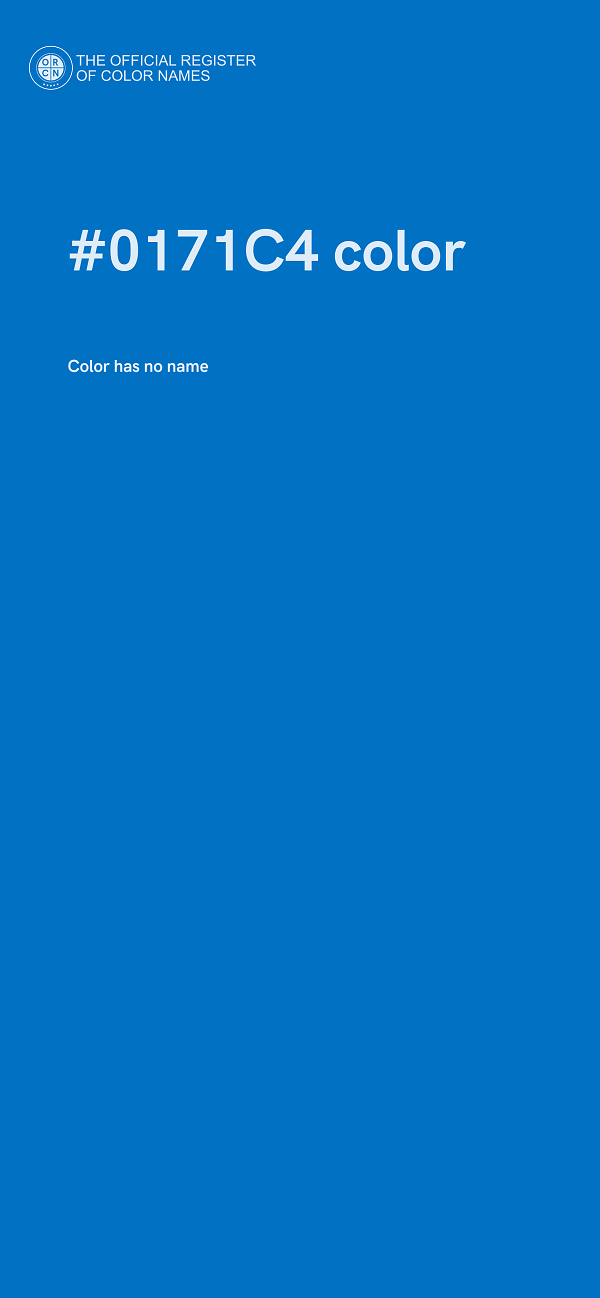 #0171C4 color image