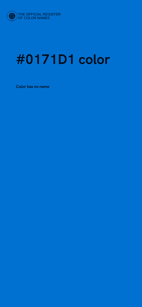 #0171D1 color image