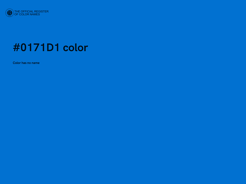#0171D1 color image