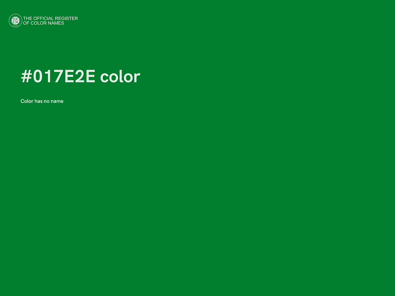 #017E2E color image
