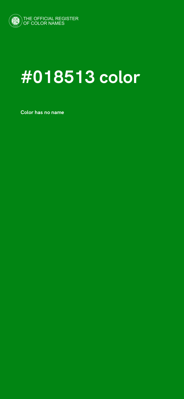 #018513 color image