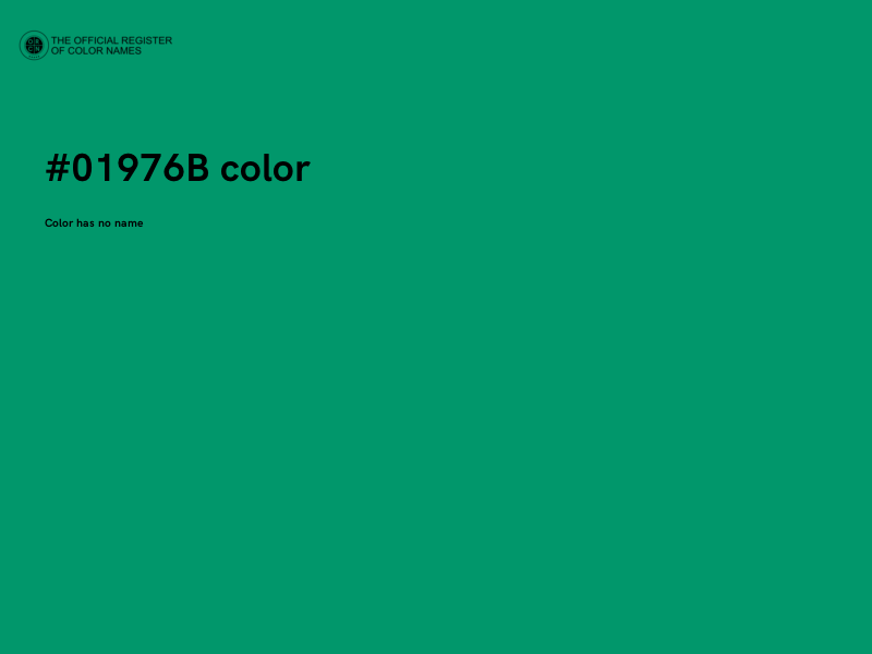 #01976B color image