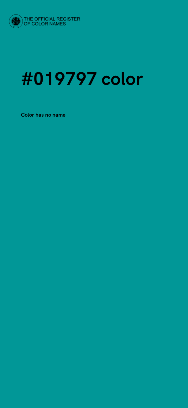 #019797 color image