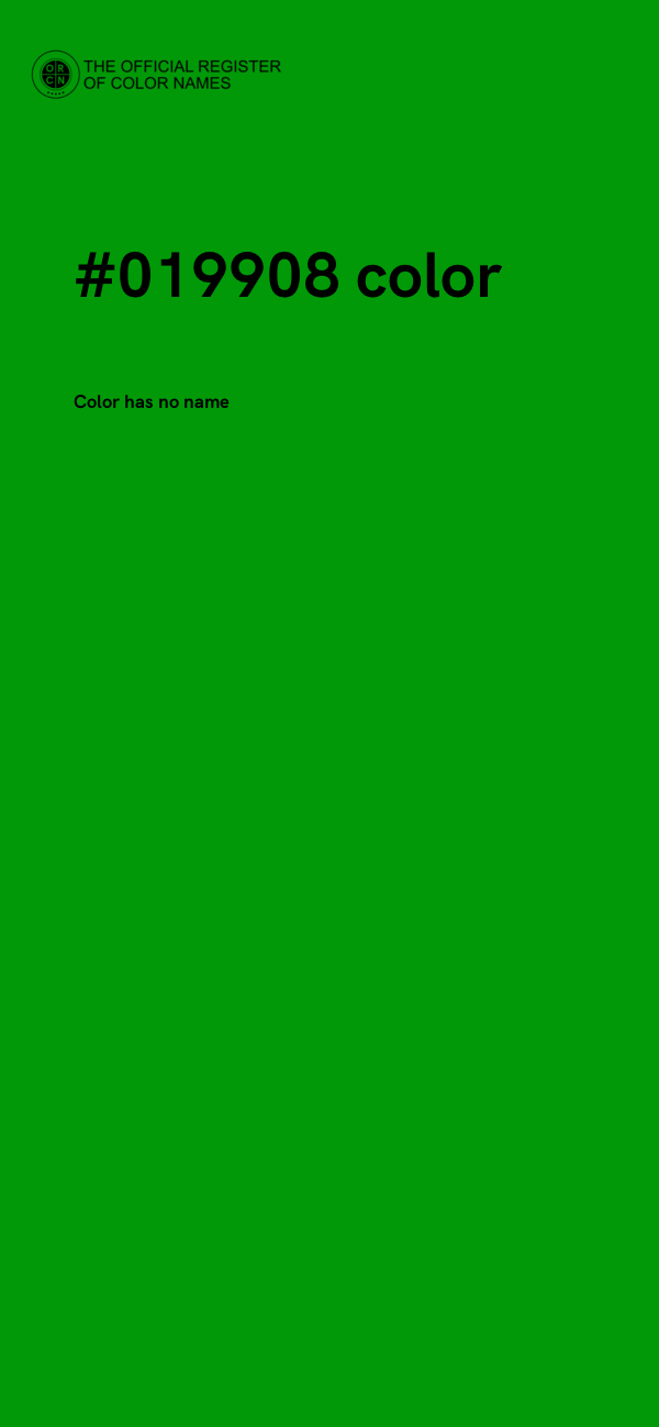#019908 color image